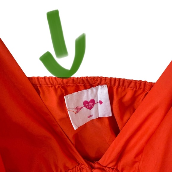 Buddy Love Kenna Tiered Maxi Dress In Tangerine Size S - Picture 6 of 8